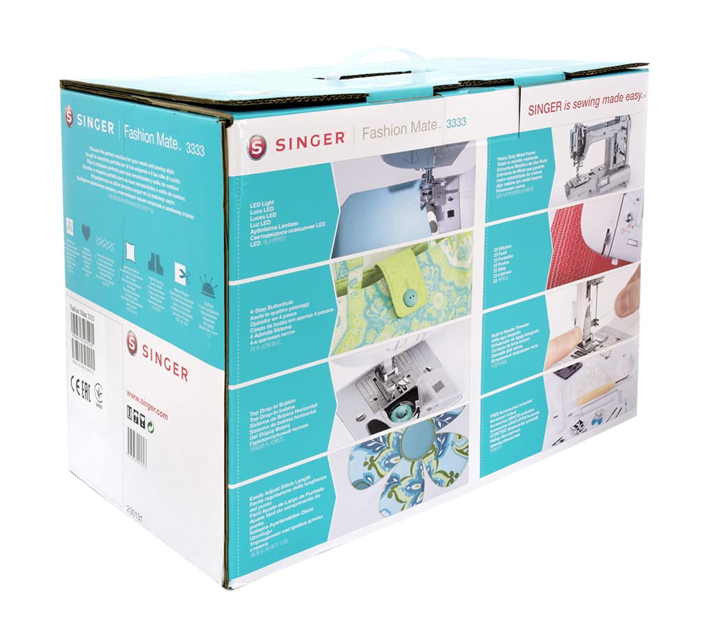 Электромеханическая швейная машина Singer Fashion Mate 3333 - фото №9