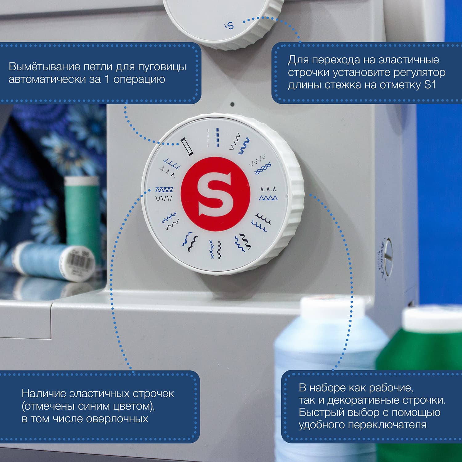 Электромеханическая швейная машина Singer Heavy Duty 4423 - фото №3